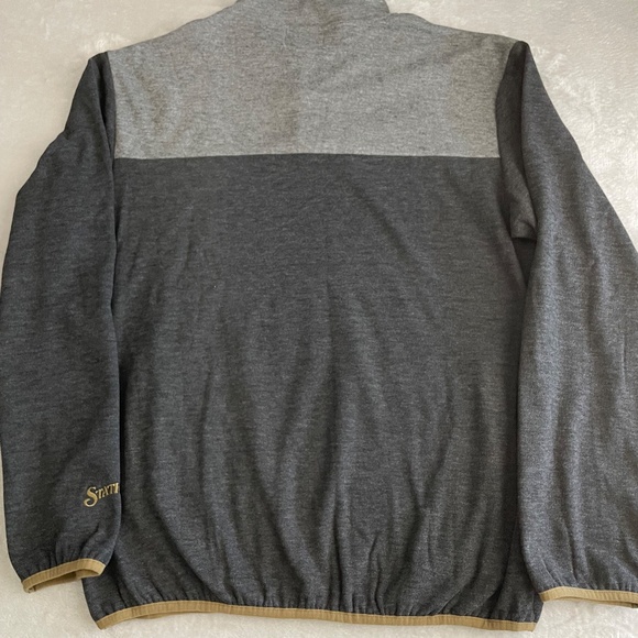 Las Vegas Golden Knights Station Casinos Sweatshirt 1/4 Button Snap Adult Large - Picture 8 of 12